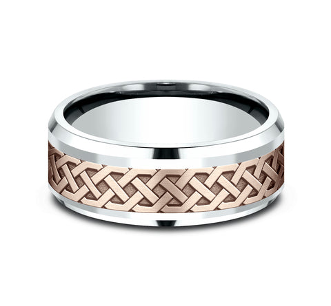 8mm Mens Wedding Band CF838361