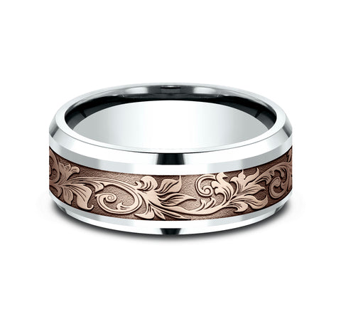 8mm Mens Wedding Band CF838391