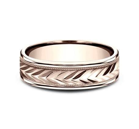 6mm Unisex Wedding Band ECF7603