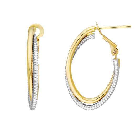 Interwoven Twist and Plain in Two-Tome with Omega Back