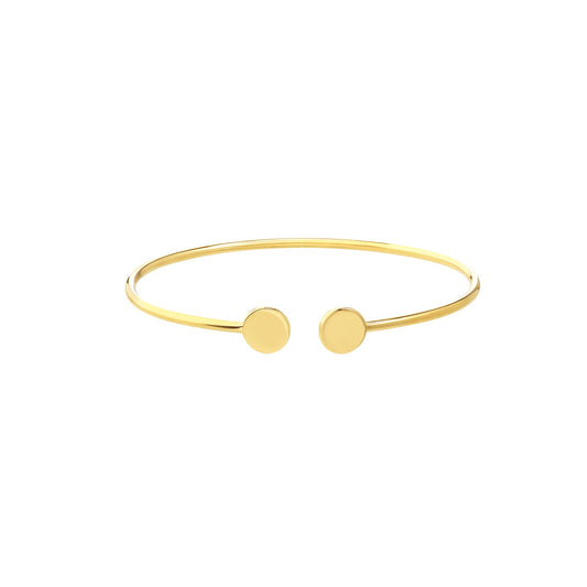 Disc Cuff Bangle